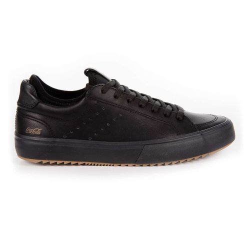 Tênis Coca-Cola Shoes Stamp Madisson All black