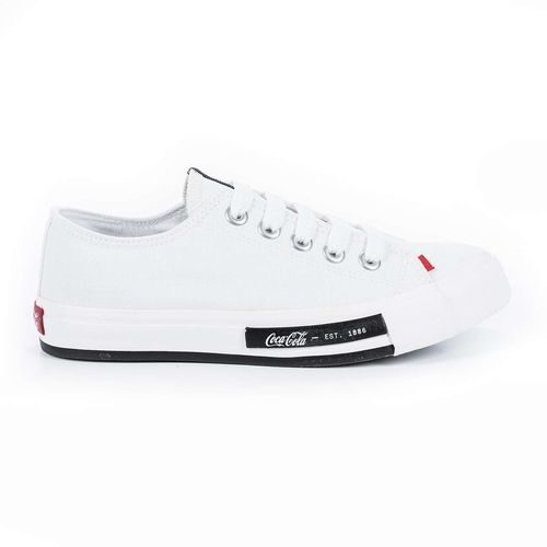 Tênis Coca-Cola Shoes Daytona Branco