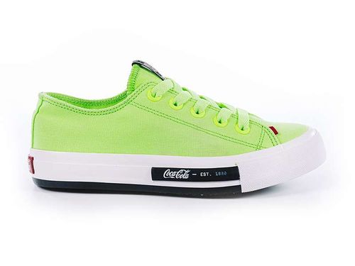 Tênis Coca-Cola Shoes Daytona Limão