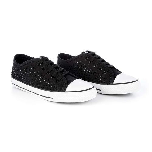 Tênis Infantil Diversão Mini Clara Preto
