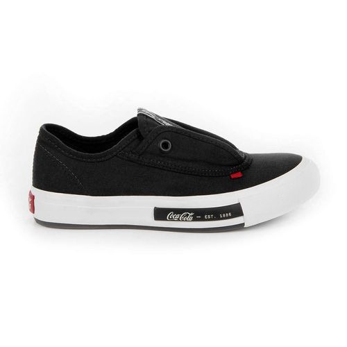 Tênis Coca-Cola Shoes Daytona Slip Preto
