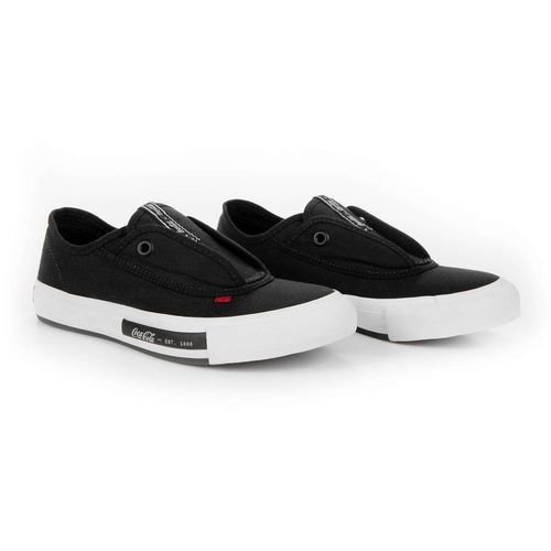 Tênis Coca-Cola Shoes Daytona Slip Preto