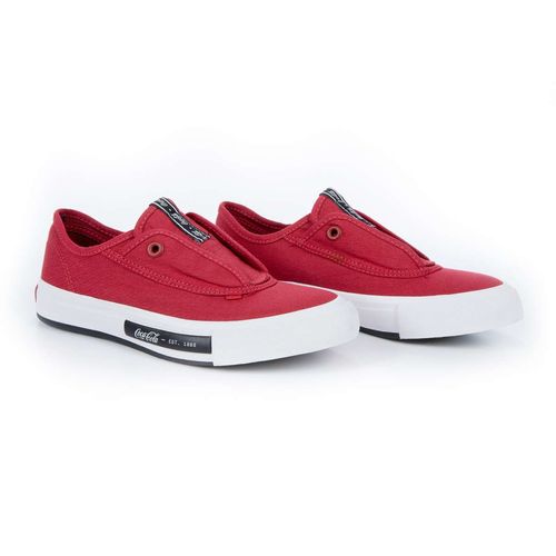Tênis Coca-Cola Shoes Daytona Slip Vermelho