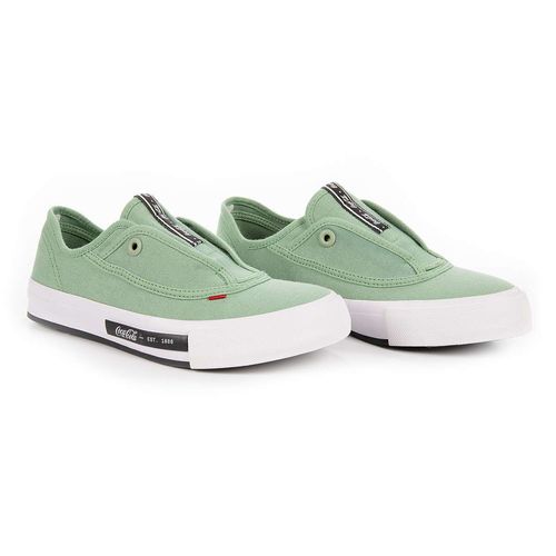 Tênis Coca-Cola Shoes Daytona Slip Green