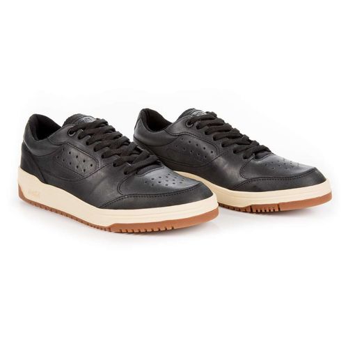 Tênis Coca-Cola Shoes March Chock Leather Preto