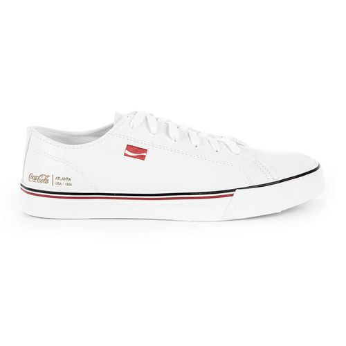 Tênis Coca-Cola Shoes Plain 2.0 Branco