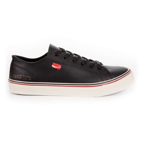 Tênis Coca-Cola Shoes Plain 2.0 Preto