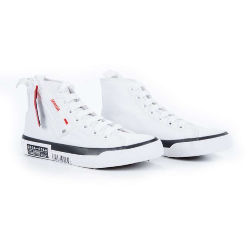 Tênis Coca-Cola Shoes Atlanta Wave Zipper Branco
