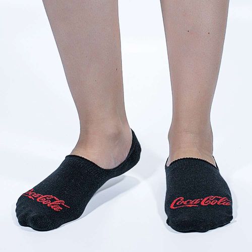 Kit Sapatilha Cavada Coca-Cola 3 Pares Preto