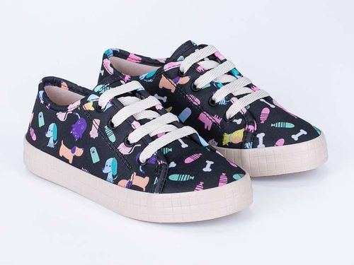 Tênis Infantil Diversão Pet Lover Preto