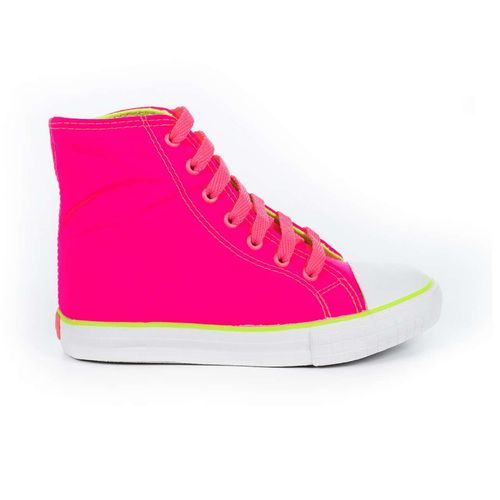 Tênis Infantil Diversão Colored Pink Amarelo Ne