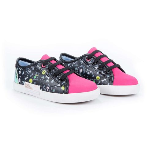 Tênis Infantil Diversão Pet Fun Preto