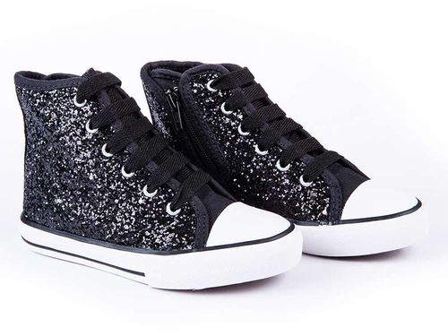 Tênis Infantil Diversão Hight Excêntrica Preto