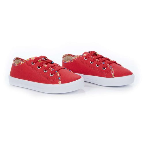 Tênis Infantil  Diversão Mini Julia Vermelho