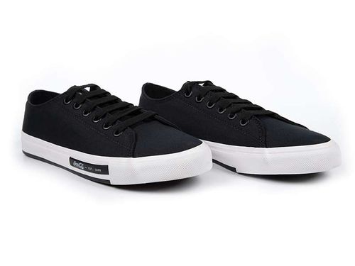 Tênis Coca-Cola Shoes Daytona Classic Canvas Preto