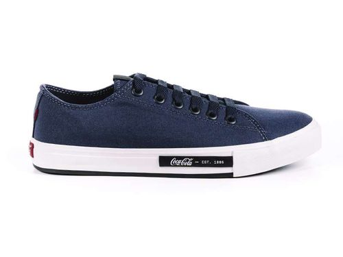 Tênis Coca-Cola Shoes Daytona Classic Canvas Petrole