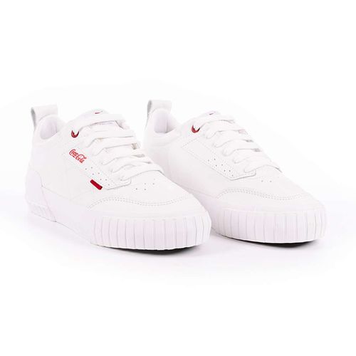 Tênis Coca-Cola Shoes Rio Coast Branco