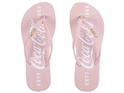 Chinelo Coca-Cola Shoes 1886 Rose