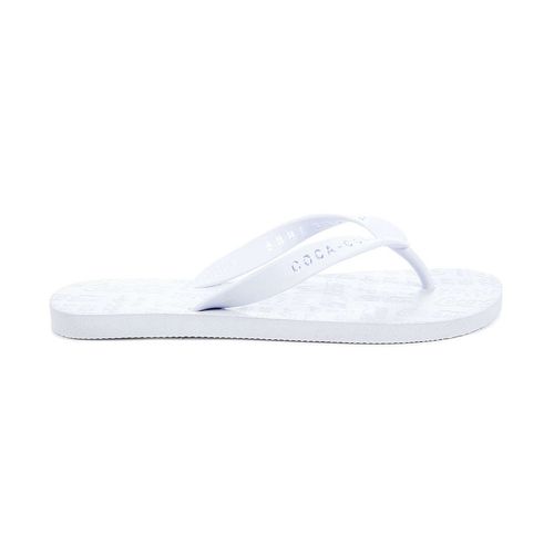 Chinelo Coca-Cola Shoes Leak Branco