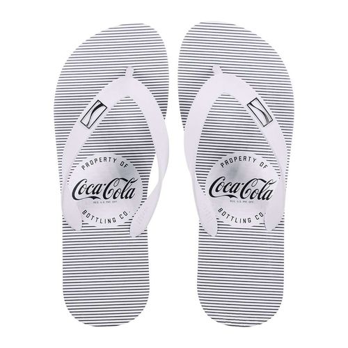 Chinelo Coca-Cola Shoes Property Branco