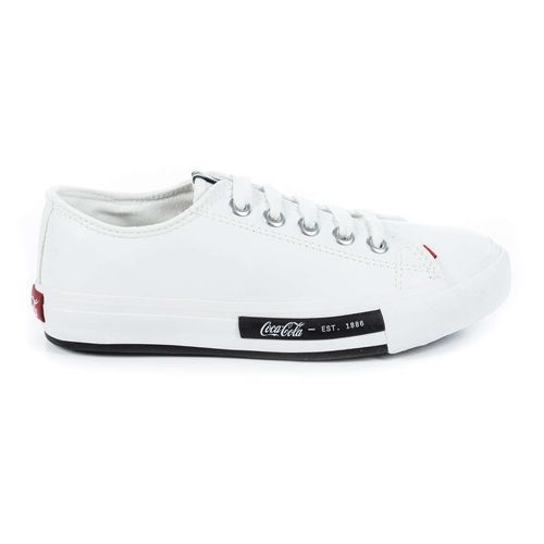 Tênis Coca-Cola Shoes Daytona Town Branco