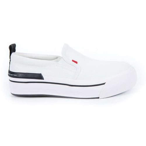 Tênis Coca-Cola Shoes Atlanta Plataforma Canvas Branco