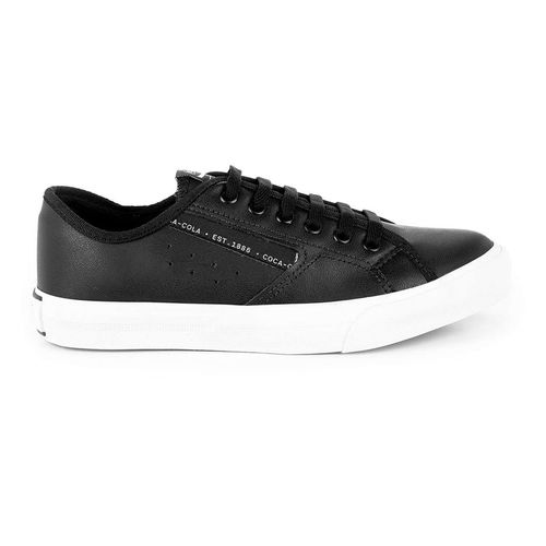 Tênis Coca-Cola Shoes Florida Leather Preto
