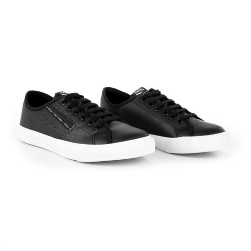 Tênis Coca-Cola Shoes Florida Leather Preto