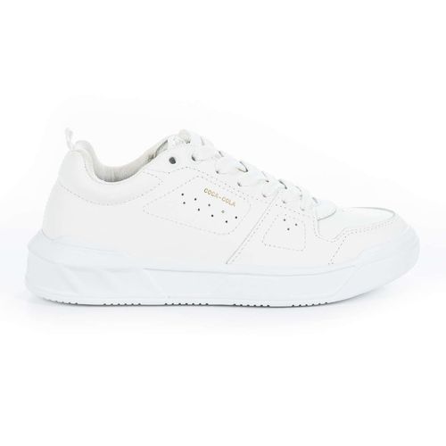 Tênis Coca-Cola Shoes Soho Leather Branco