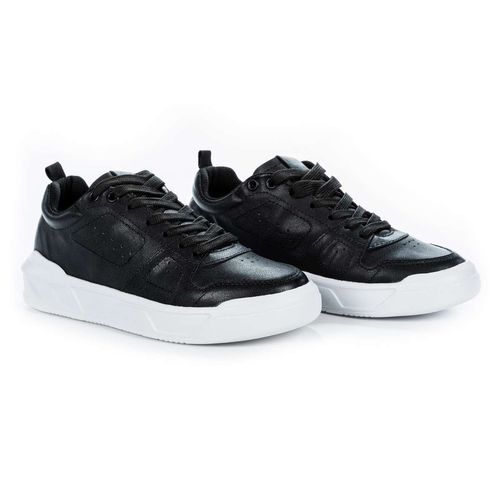 Tênis Coca-Cola Shoes Soho Leather Preto