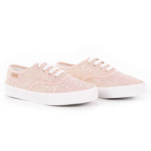 Tênis Infantil Diversão Mini Shine Nude