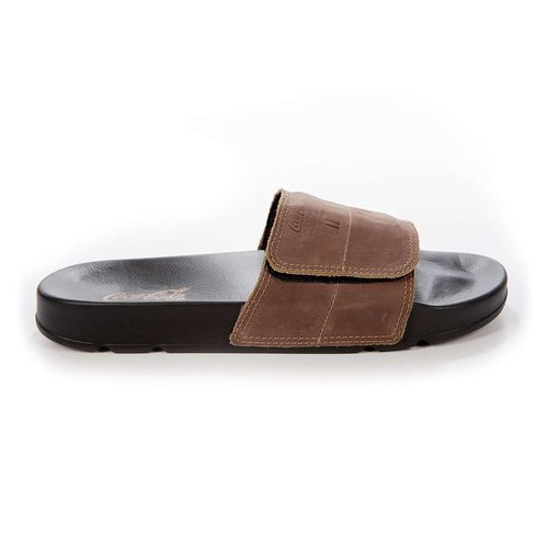 Chinelo Slide Coca-Cola Shoes March Preto Marrom