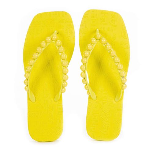 Chinelo Coca-Cola Shoes Square Bubbles Verde Lima