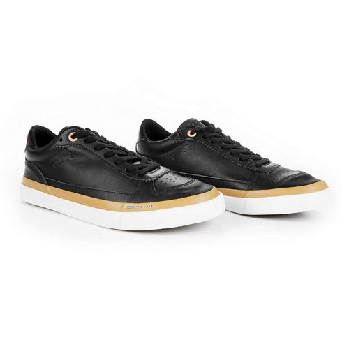 Tênis Colcci Maui Preto Bege Taup