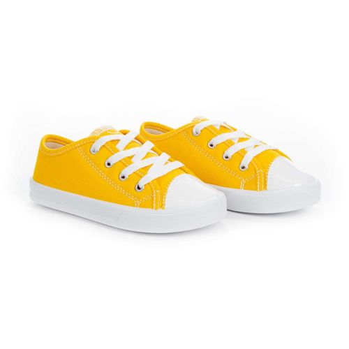 Tênis Infanti Diversão Mini Manu Amarelo