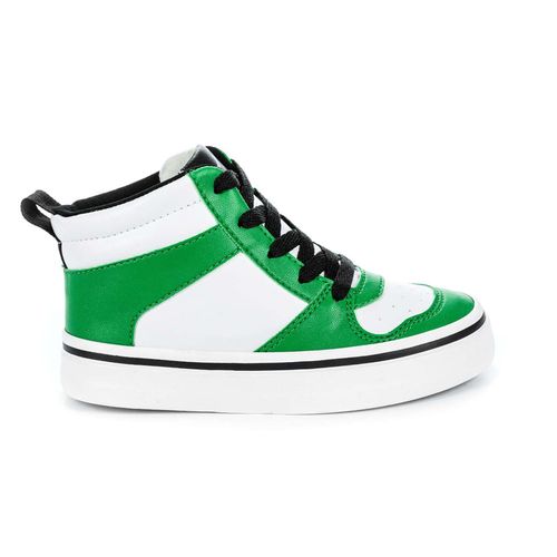 Tênis Infantil Diversão Mini Dominik Verde Branco