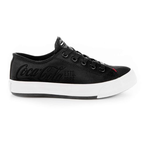 Tênis Coca-Cola Shoes Atlanta Embossed Preto