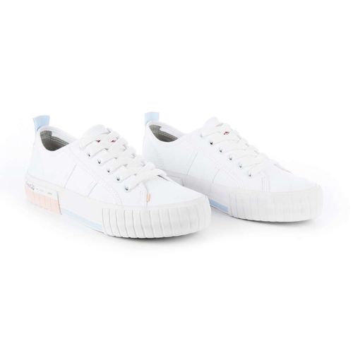 Tênis Coca-Cola Shoes Copacabana Branco Rosa Cel