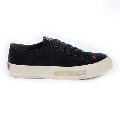 Tênis Coca-Cola Shoes Daytona Suede Preto