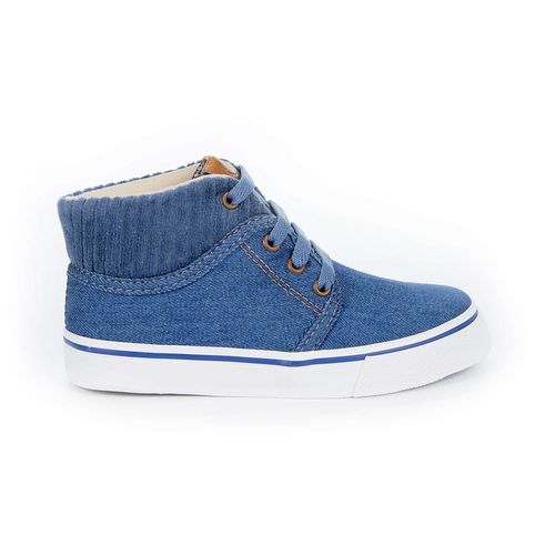 Tênis Infantil Diversão Mini Augusto Jeans Claro