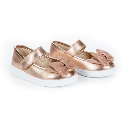 Tênis Infantil Diversão Mini Boneca Bronze