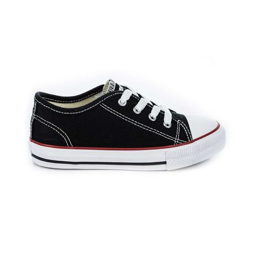 Tênis Infantil Diversão Canvas Low Preto