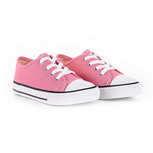 Tênis Infantil Diversão Canvas Low Color Chiclete