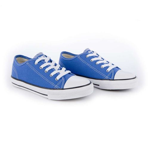 Tênis Infantil Diversão Canvas Low Color Blue