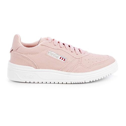 Tênis Coca-Cola Shoes March Twill Rosa