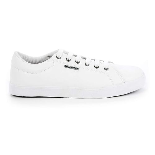 Tênis Coca-Cola Shoes Deserto Leather All white