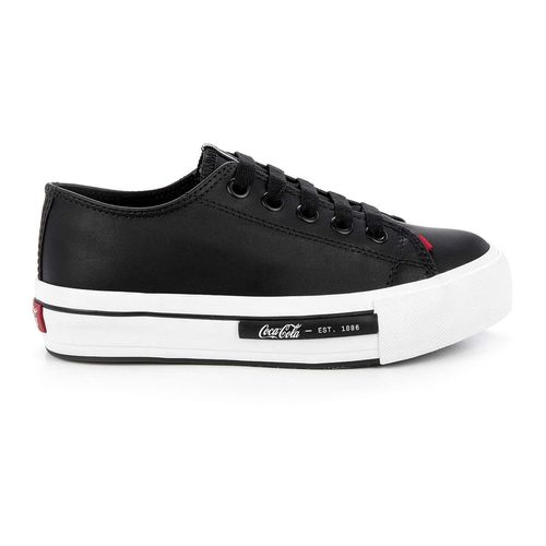 Tênis Coca-Cola Shoes Daytona Plataforma Town Preto