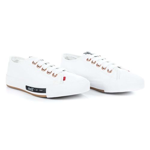 Tênis Coca-Cola Shoes Daytona Town Branco Cobre