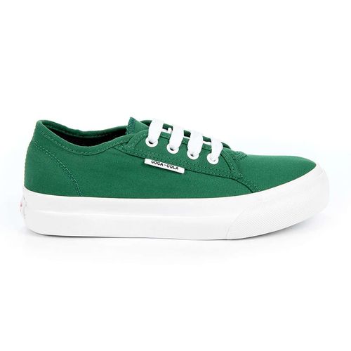 Tênis Coca-Cola Shoes Buzios Canvas Verde