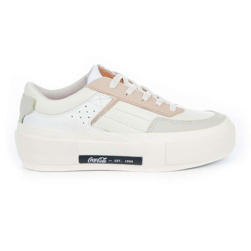 Tênis Coca-Cola Shoes Daytona Key Atb Off White/Tan